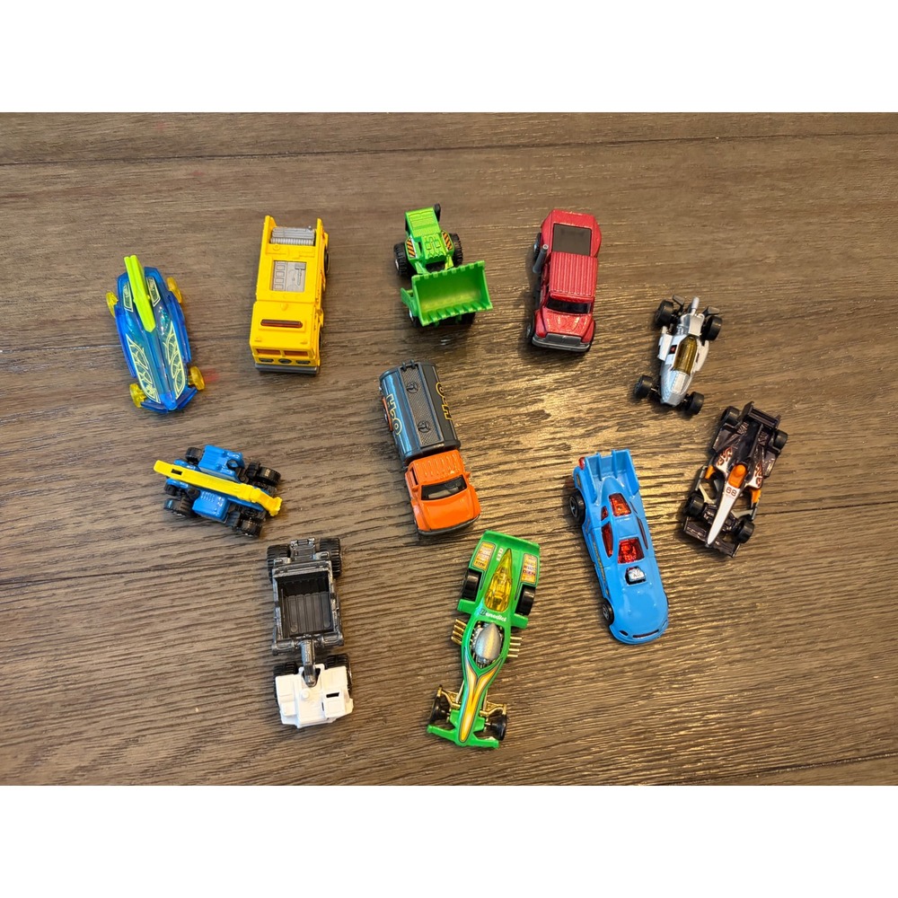 Hot Wheels Matchbox Toy Car Lot Kids OS Mixed Diecast Racing Construction Trucks